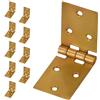 KOTARBAU Nastro per casse, 10 pezzi, arrotolato, per mobili, mobili, zincato, per porta, per casse, armadi, 100 x 35 mm