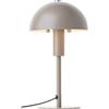 Lightbox Lampada da tavolo a fungo 27 cm di altezza, Ø 15 cm | lampada da scrivania per l'ufficio con interruttore a bilanciere | mini lampada a LED come lampada da comodino per la camera da letto |