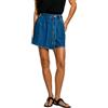 Pepe Jeans Regular Skort HW Pantaloncini, Blu (Denim-Id3), 29W Donna