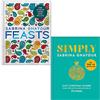 Mitchell Beazley Feasts & Simply Easy everyday dishes By Sabrina Ghayour 2 Books Collection Set