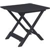 Ipae Progarden Tavolo Pieghevole Rettangolare Antracite 79x72x70h cm Venere di Ipae Progarden