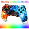 ARCELI Wireless Controller, Upgraded Controller Wireless for PS-4/Slim/PC, Bluetooth Gamepad Joystick with Dual Vibration/Touch Panel/ 3.5mm Audio Jack（2）