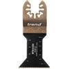 Trend Lame multitool bi-metallo denti fini 44 mm, 5 pezzi universali | Set da 5 lame universali a denti fini per tagliare metallo, legno con chiodi e plastica, MTB/44BM.