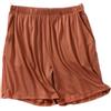 Weardear Pantaloni da Notte Donna Pigiama con Tasca Estivi Shorts Pantaloncini Corti Casual Jogging, Caramello, M