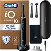 Oral-B Spazzolino Elettrico Ricaricabile iO 10 Nero, 3 Testine, 1 Custodia Da Viaggio Ricaricabile. 1 Spazzolino