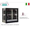 CANTINETTA-TECA per VINI capacit 64 bottiglie VERTICALI, Statica-Ventilata, dim.mm.874x568x910h