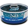 Farmina N&D Ocean Tonno Sardine Gamberetti 70g Lattina