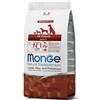 Monge Natural Adult All Breeds Agnello 2,5kg Crocchette Cane Monoproteiche
