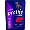 Prolife Grain Free Mini Cane Adulto Sensitive Manzo e Patate 100 g