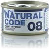 Natural Code 08 Tranci di Tonno 85g Umido per Gatti