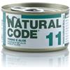 Natural Code 11 Tonno e Aloe 85g Umido per Gatti