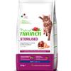 Natural Trainer Sterilised con Prosciutto Crudo 1,5kg - Gatti Adulti Sterilizzati
