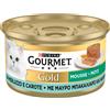 PURINA Gourmet Gold Mousse con Merluzzo e Carote 85g - Umido Gatto