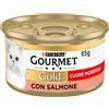 PURINA Gourmet Gold Cuore Morbido con Salmone 85g - Umido Gatto