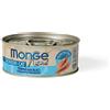 Monge Senior Tonno con Alici 80g - Cibo Umido per Gatti