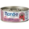 Monge Supreme Sterilised - Tonno con Riso Integrale e Mirtilli Rossi 80g Lattina