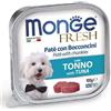Monge Fresh Paté con Bocconcini con Tonno 100g - Umido Cane