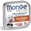 Monge Fresh Paté con Bocconcini con Tacchino 100g - Cane