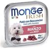Monge Fresh Paté con Bocconcini con Manzo 100g - Umido Cane