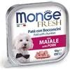 Monge Fresh Paté con Bocconcini con Maiale 100g - Umido Cane