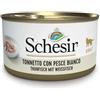 Schesir Tonnetto Pesce Bianco Gatto Adulto 85g