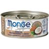 Monge Supreme Kitten - Tonno con Riso Integrale e Cocco 80g Lattina