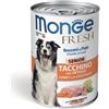 Monge Fresh Bocconi in Paté Senior Tacchino con Ortaggi 400g - Cane