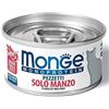 Monge Monoprotein Solo Manzo 80g - Cibo Umido per Gatti