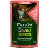 Monge BWild Grain Free Salmone con Gamberetti 85g - Umido Gatto
