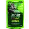 Monge BWild Grain Free Sterilised con Cinghiale 85g - Umido Gatto