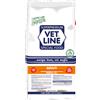 Vetline Vet Line Adult Pesce 3kg Crocchette per Cani