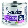 Exclusion Hypoallergenic Maiale e Piselli 200g - Cibo Umido per Cani