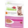 Natural Trainer Kitten&Young con Tacchino 85g - Gatti Cuccioli