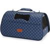 Camon Trasportino per Cani e Gatti Trapuntato 50X27X27cm Blu