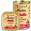 Unipro Rustico Vitello con Pasta Integrale e Carote 100g - Cibo Umido per Cani