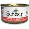 Schesir Tonnetto con Gamberetti 85gr - Cibo Umido per Gatti Adulti
