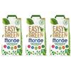 MONGE 3x3,5kg Monge Easy Green - Lettiera da WC Ecologica Naturale
