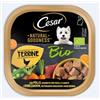 Cesar Natural Goodness BIO Pollo Piselli e Carote 100g - Cibo Umido per Cani
