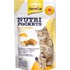 GIMBORN GimCat Nutri Pockets Formaggio e Taurina Snack per gatti 60 Gr
