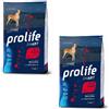 PROLIFE 2x12kg Prolife Smart Giant Manzo e Riso Adult