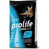 Prolife Sterilised Grain Free Sogliola&Patate 1,5kg Crocchette per Gatti
