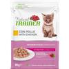 Natural Trainer Kitten&Young con Pollo 85g - Gatti Cuccioli