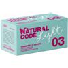 Natural Code 03 Light Tonnetto e Carote 4x70g Umido per Gatti