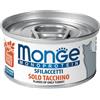 Monge Monoprotein Solo Tacchino 80g - Cibo Umido per Gatti