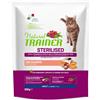 Natural Trainer Sterilised con Salmone 300g - Gatti Adulti Sterilizzati