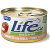 Life Cat Natural Tonnetto con Mela 85g - Cibo Umido per Gatti