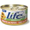 Life Cat Natural Tonnetto con Papaya 85g - Cibo Umido per Gatti