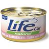 Life Cat Natural Tonno con Gamberetti 85g - Cibo Umido per Gatti