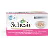 Schesir Filetti di Pollo con Prosciutto in Gelatina 6 x 50 gr