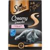 Sheba Creamy Snack con Salmone - Snack per Gatti